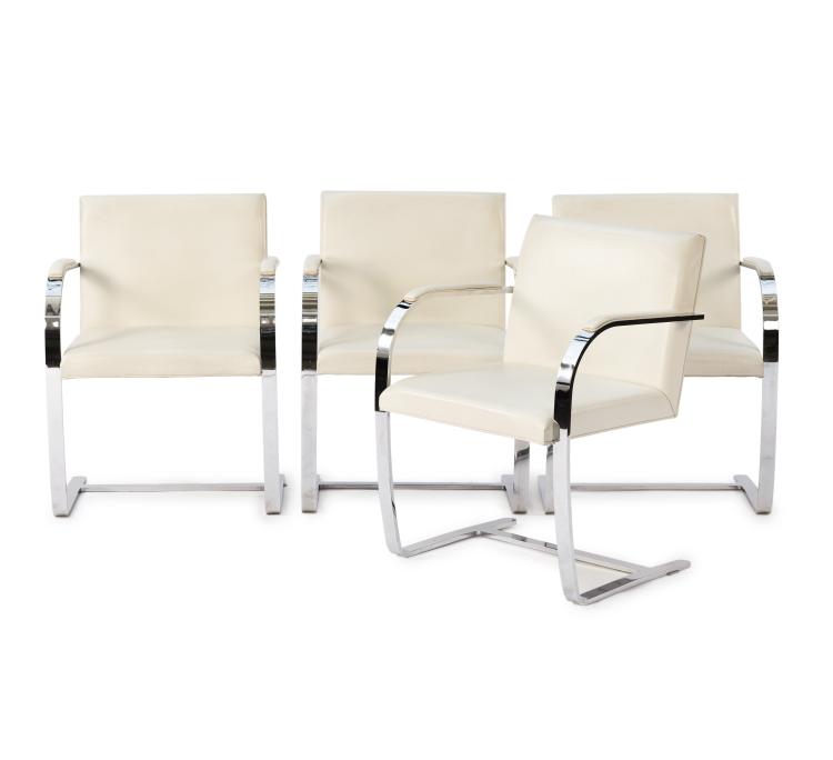 Hauptbild zu Objekt, Vier Armlehst&uuml;hle 'Brno', 1929/30, Ludwig Mies van der Rohe, Knoll International, New York, 149B 292