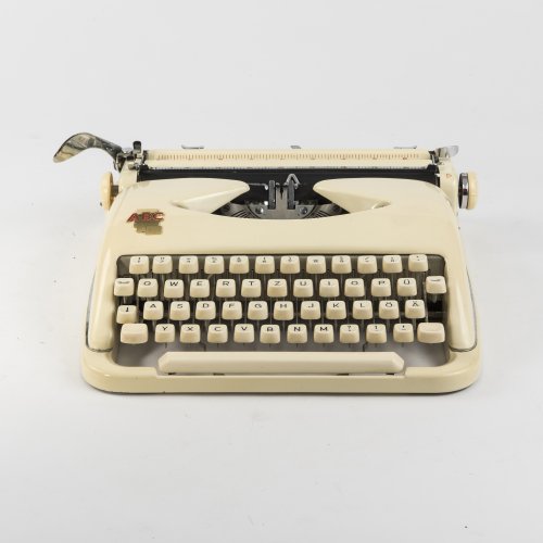 'ABC' travel typewriter, 1955