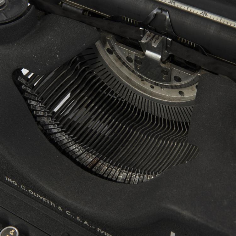 Bild 3 zu Objekt, 'M40' typewriter, 1930, Olivetti, Ivrea, 146C 622
