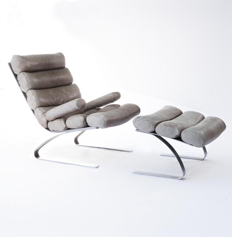 Bild 1 zu Objekt, Chair and stool, 1976, COR, Rheda-Wiedenbr&uuml;ck, 146C 656