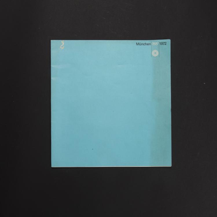 Hauptbild zu Objekt, Auszug aus Konzept visuelles Erscheinungsbild M&uuml;nchen 1972, 1970, Olympiade M&uuml;nchen 1972, 146C 641
