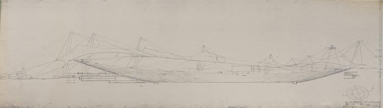 Bild 16 zu Objekt, Architectural plans, 1968/69, Olympiade M&uuml;nchen 1972, 146C 618