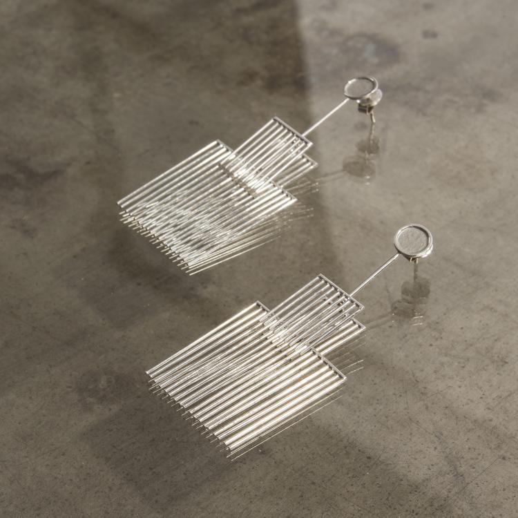 Bild 1 zu Objekt, Ohrringe 'Grata', um 1975, 148B 461