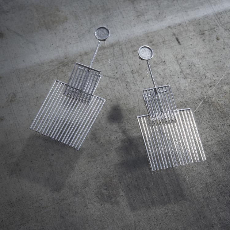 Bild 2 zu Objekt, Ohrringe 'Grata', um 1975, 148B 461