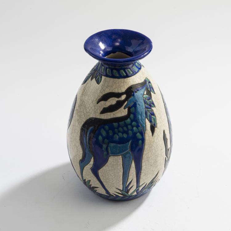 Bild 3 zu Objekt, Vase 'Biches bleues', 1925, Boch Fr&egrave;res, La Louvi&egrave;re, 147B 520