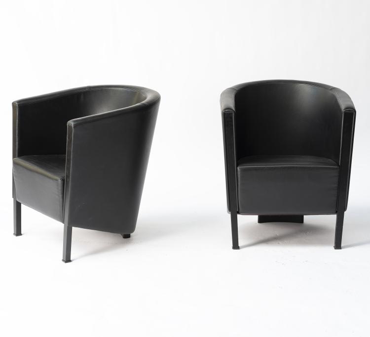 Bild 1 zu Objekt, Paar Sessel 'Novecento', 1988, Moroso, Mailand, 146B 390