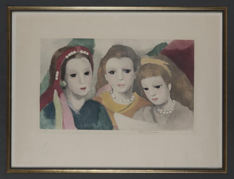 Bild 1 zu Objekt, 'Three decorated girls', 1940s, 148C 503