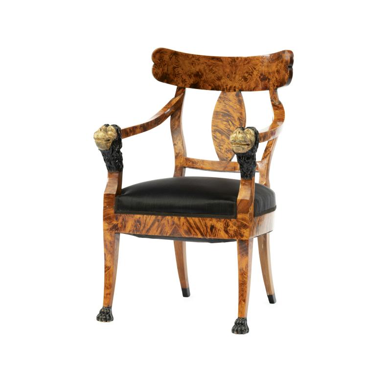 Bild 4 zu Objekt, L&ouml;wenkopf-Sessel, um 1810, Baltikum (zugeschrieben), 147B 623