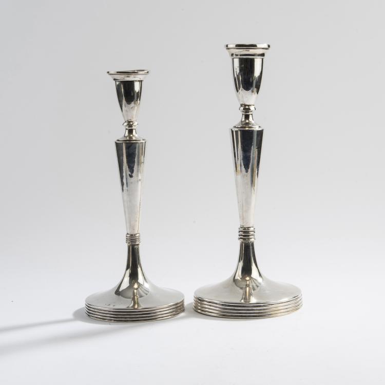 Hauptbild zu Objekt, Zwei Kerzenleuchter, 1920er Jahre, Wien, 147B 477