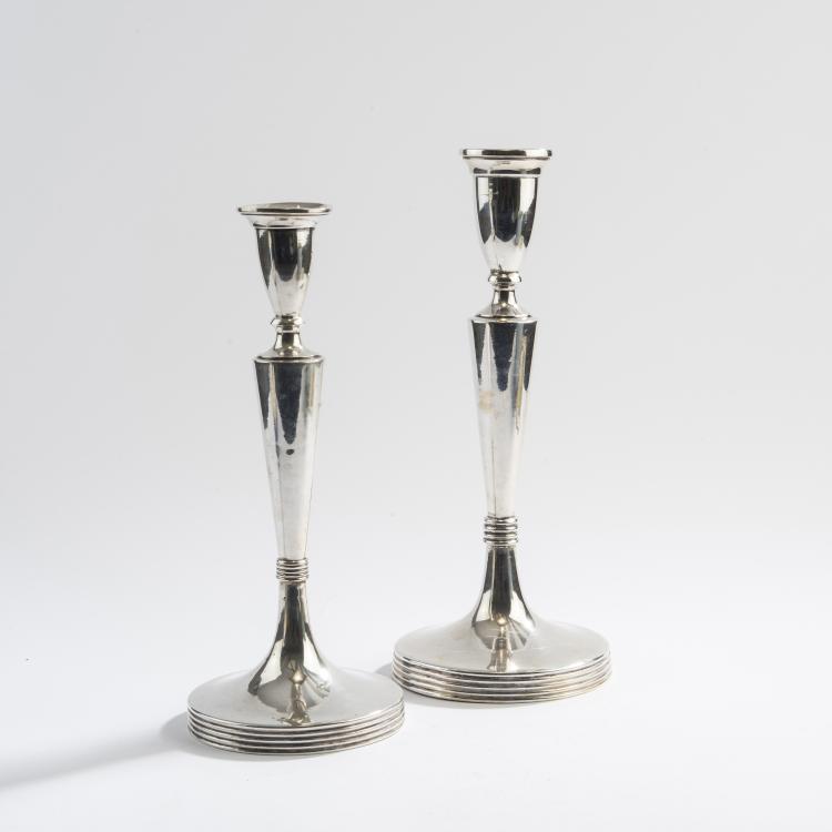 Bild 1 zu Objekt, Zwei Kerzenleuchter, 1920er Jahre, Wien, 147B 477