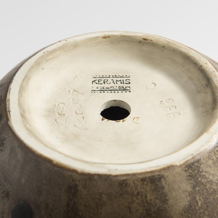 Bild 2 zu Objekt, Two vases / lamp bases, c. 1928, Boch Fr&egrave;res, La Louvi&egrave;re, 147B 521