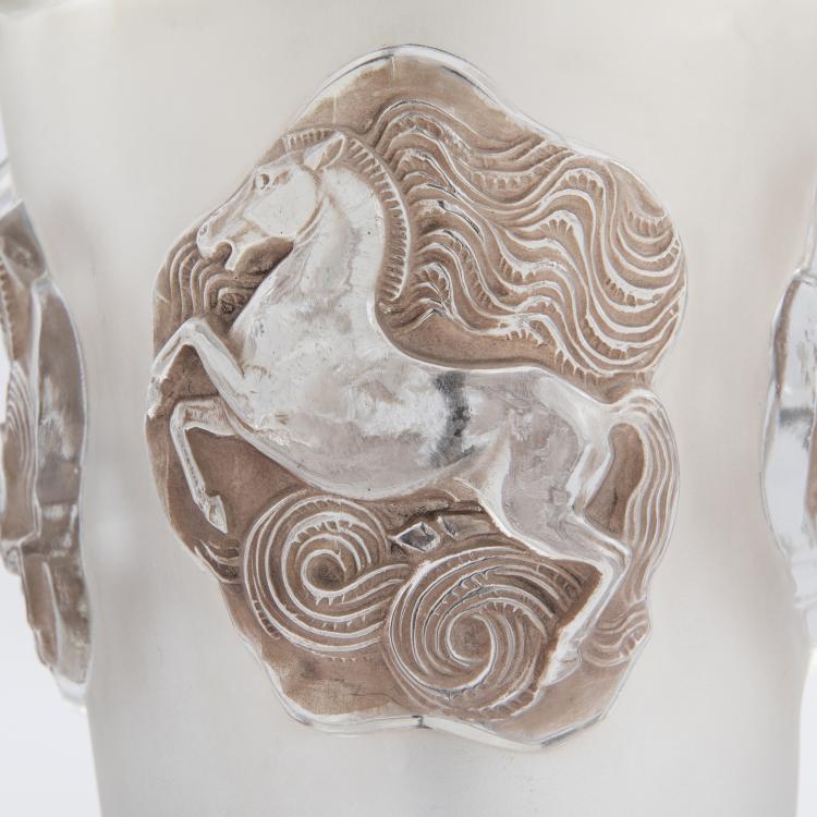 Bild 3 zu Objekt, 'Camargue' table lamp, 1942, Lalique, Ren&eacute;, Wingen-sur-Moder, 147A 68