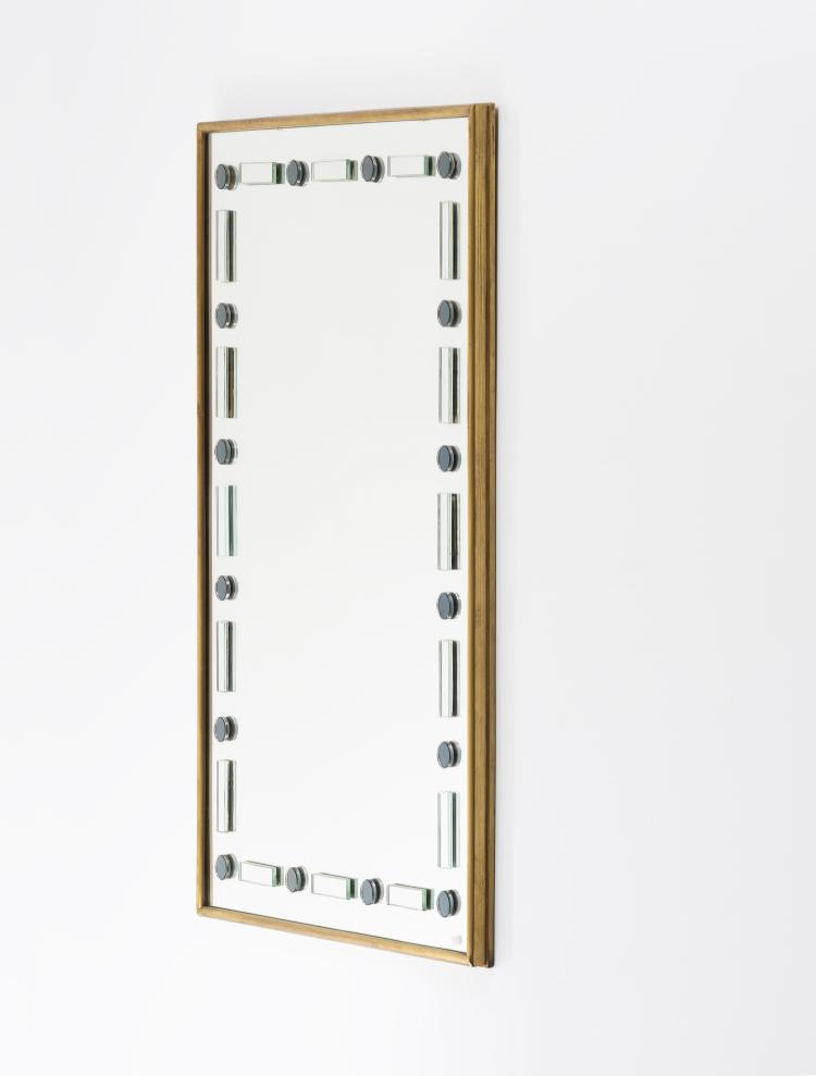 Hauptbild zu Objekt, Wandspiegel, um 1930, Leleu, Paris, 147B 674