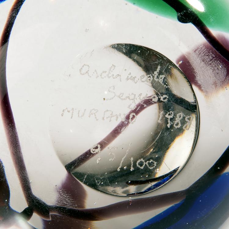 Bild 3 zu Objekt, Zwei Briefbeschwerer, 1988, 1992 , Archimede Seguso, Seguso, Archimede, Vetreria, 149C 659