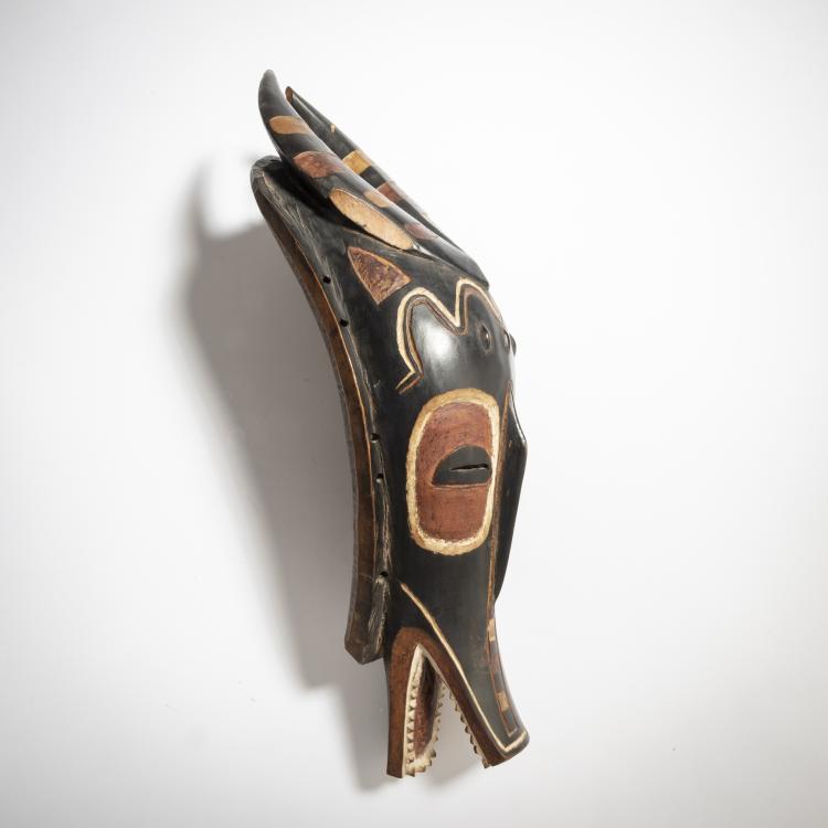 Bild 1 zu Objekt, Zoomorphe Maske 'Zamle', Elfenbeinl&uuml;ste, 151C 843