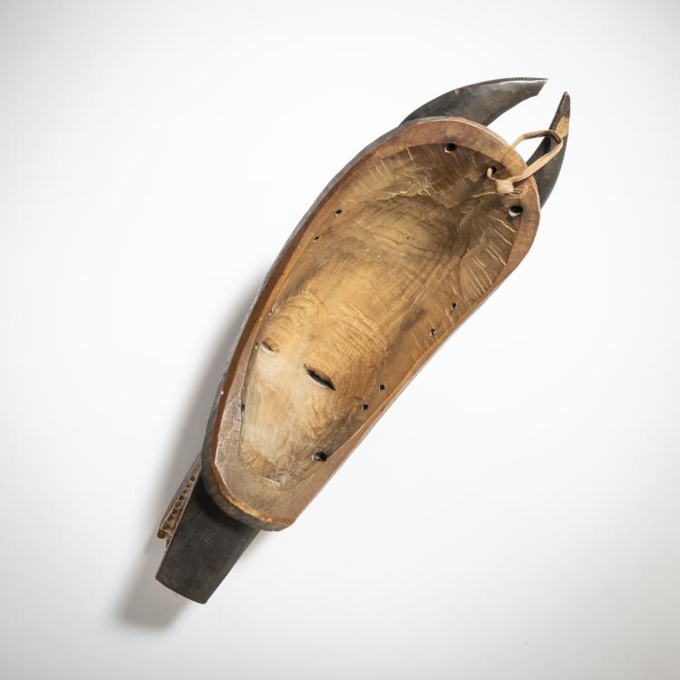 Bild 2 zu Objekt, Zoomorphe Maske 'Zamle', Elfenbeinl&uuml;ste, 151C 843