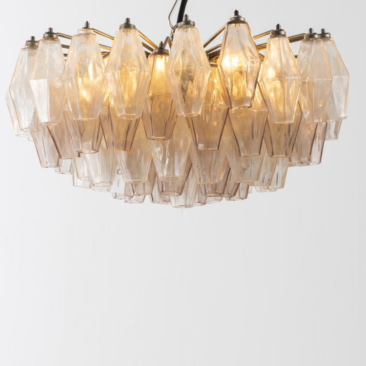 Bild 1 zu Objekt, Ceiling light 'Poliedrica', c. 1958, Paolo Venini, Venini & C., Murano, 149A 82