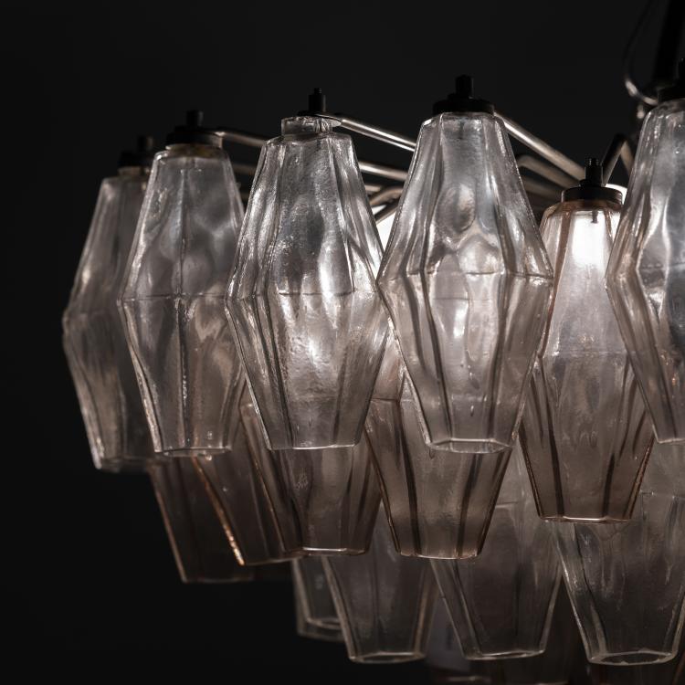 Bild 4 zu Objekt, Ceiling light 'Poliedrica', c. 1958, Paolo Venini, Venini & C., Murano, 149A 82