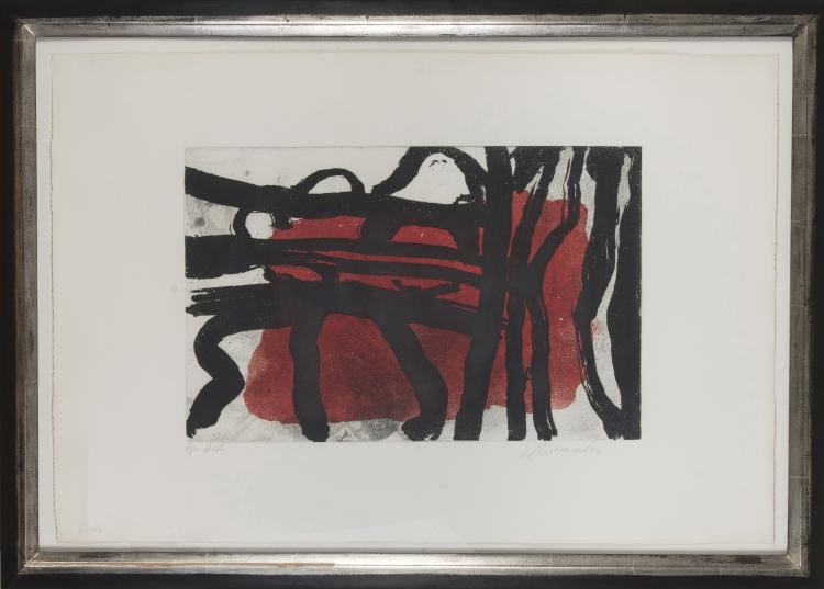 Hauptbild zu Objekt, Ohne Titel (Abstrakte Komposition), 6/1966, 148C 577