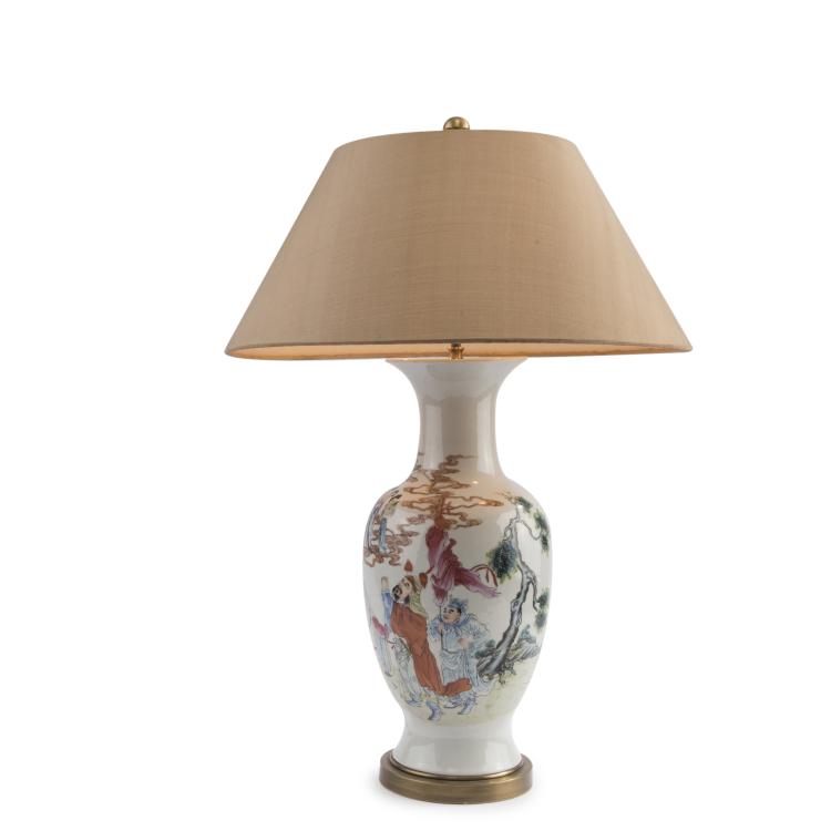 Hauptbild zu Objekt, Lampenfu&szlig;, 19. Jahrhundert , China, 147B 590