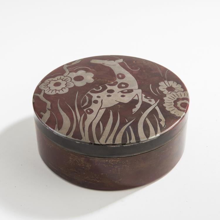 Hauptbild zu Objekt, Dose, um 1930, Frankreich, 147B 427