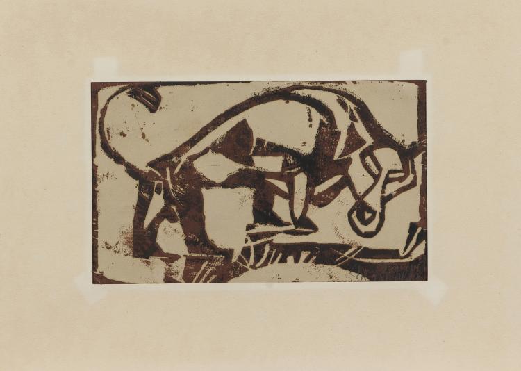 Hauptbild zu Objekt, 'Das Tier', 1925, 148C 512