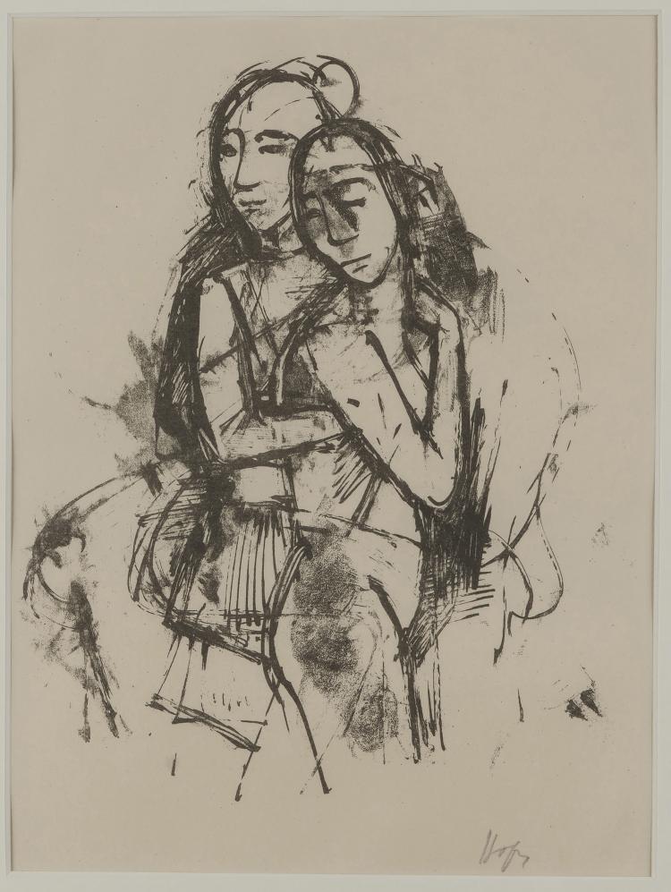 Bild 3 zu Objekt, 'Zenana' (11 lithographs from the same portfolio), 1923, Editiert von der Mar&eacute;es Gesellschaft und R. Piper & Co., M&uuml;nchen, 1923, 148C 497