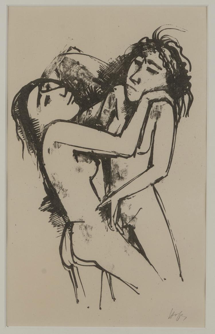 Bild 4 zu Objekt, 'Zenana' (11 lithographs from the same portfolio), 1923, Editiert von der Mar&eacute;es Gesellschaft und R. Piper & Co., M&uuml;nchen, 1923, 148C 497