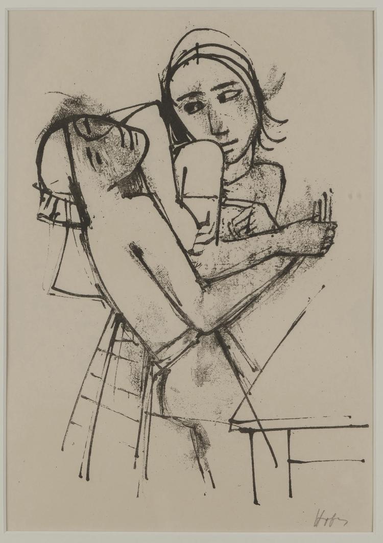 Bild 8 zu Objekt, 'Zenana' (11 lithographs from the same portfolio), 1923, Editiert von der Mar&eacute;es Gesellschaft und R. Piper & Co., M&uuml;nchen, 1923, 148C 497