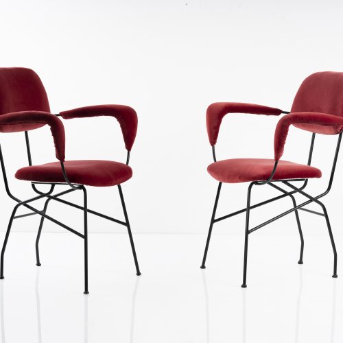 Two armchairs, c. 1955