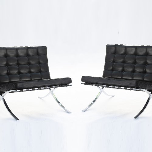 Two 'Barcelona' chairs, 1929