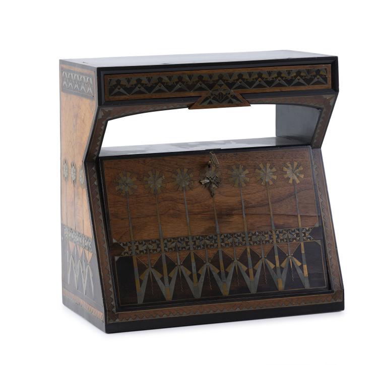 Hauptbild zu Objekt, Desk chest, c. 1900, Bugatti & Cie., Mailand, 147B 629