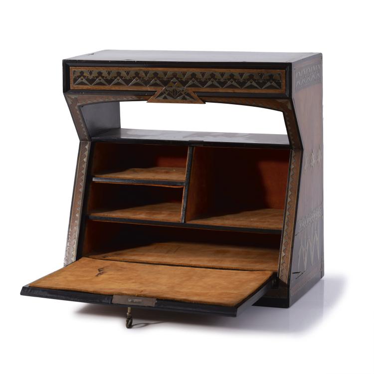 Bild 2 zu Objekt, Desk chest, c. 1900, Bugatti & Cie., Mailand, 147B 629