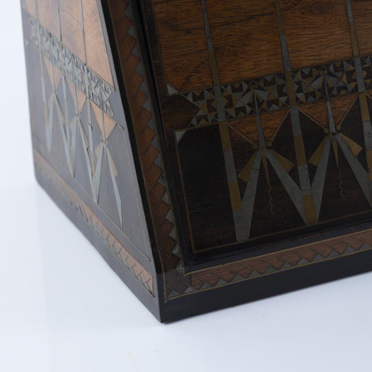 Bild 11 zu Objekt, Desk chest, c. 1900, Bugatti & Cie., Mailand, 147B 629