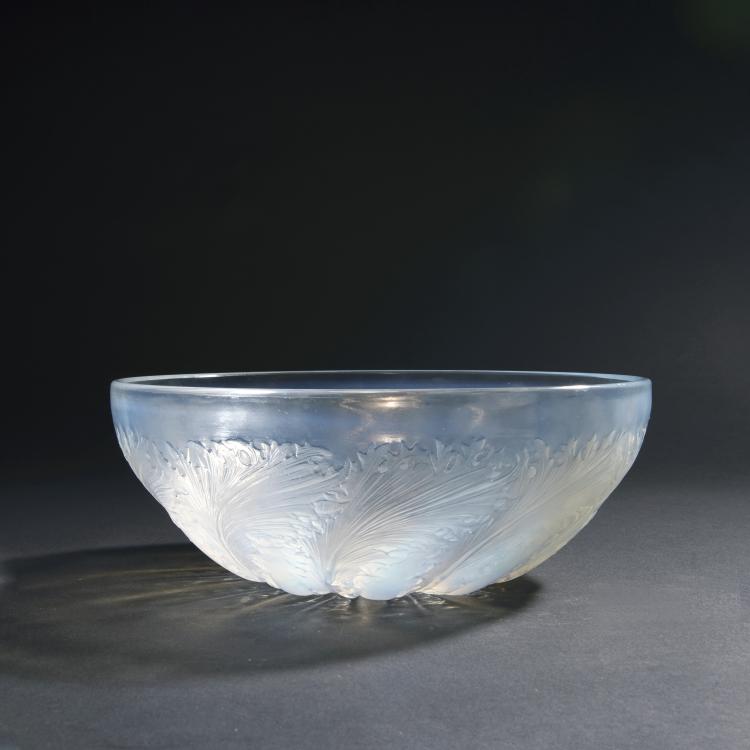Hauptbild zu Objekt, Schale 'Chicor&eacute;e', 1932, Lalique, Ren&eacute;, Wingen-sur-Moder, 147A 52