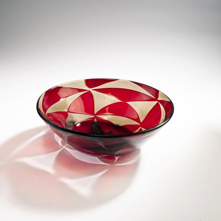 Hauptbild zu Objekt, 'Intarsio' bowl, 1961-63, Barovier & Toso, Murano, 146D 794