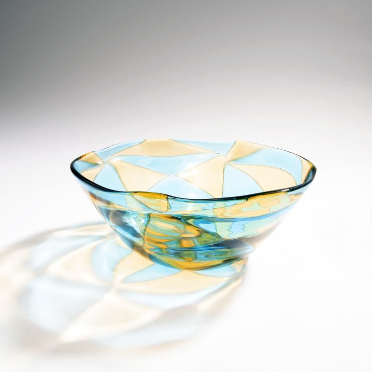 Hauptbild zu Objekt, 'Intarsio' bowl, 1961-63, Barovier & Toso, Murano, 146D 795