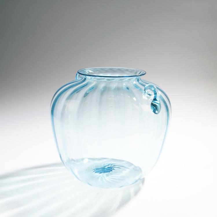Bild 1 zu Objekt, 'A costolato' vase with handles, c. 1925, Toso, Fratelli (zugeschrieben), 146D 693
