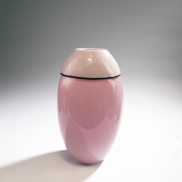 Hauptbild zu Objekt, Vase, 1985, Effetre International, Murano, 146D 890