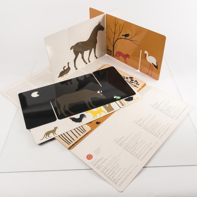 Bild 2 zu Objekt, 'Il gioco delle favole' game, 1965, Danese, Mailand, 146A 37