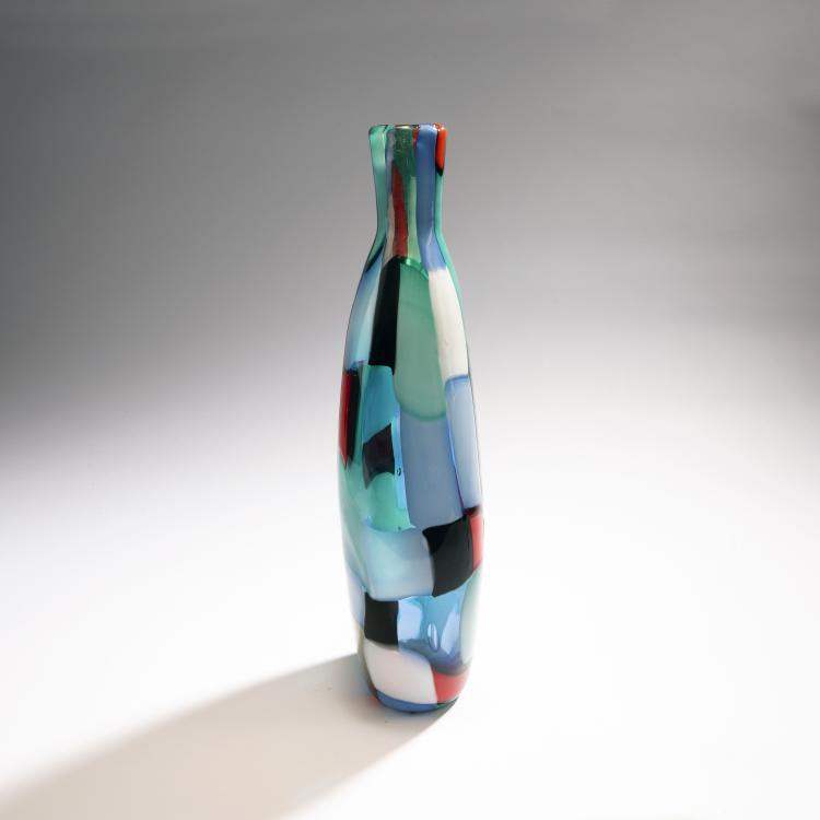 Bild 1 zu Objekt, 'Pezzato' vase, c. 1950, Venini & C., Murano, 146D 737