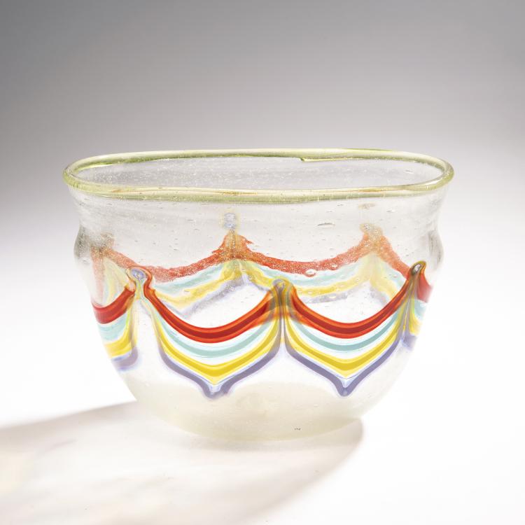 Bild 1 zu Objekt, 'Pavone' vase, 1957-60, A.Ve.M., Murano, 146D 851