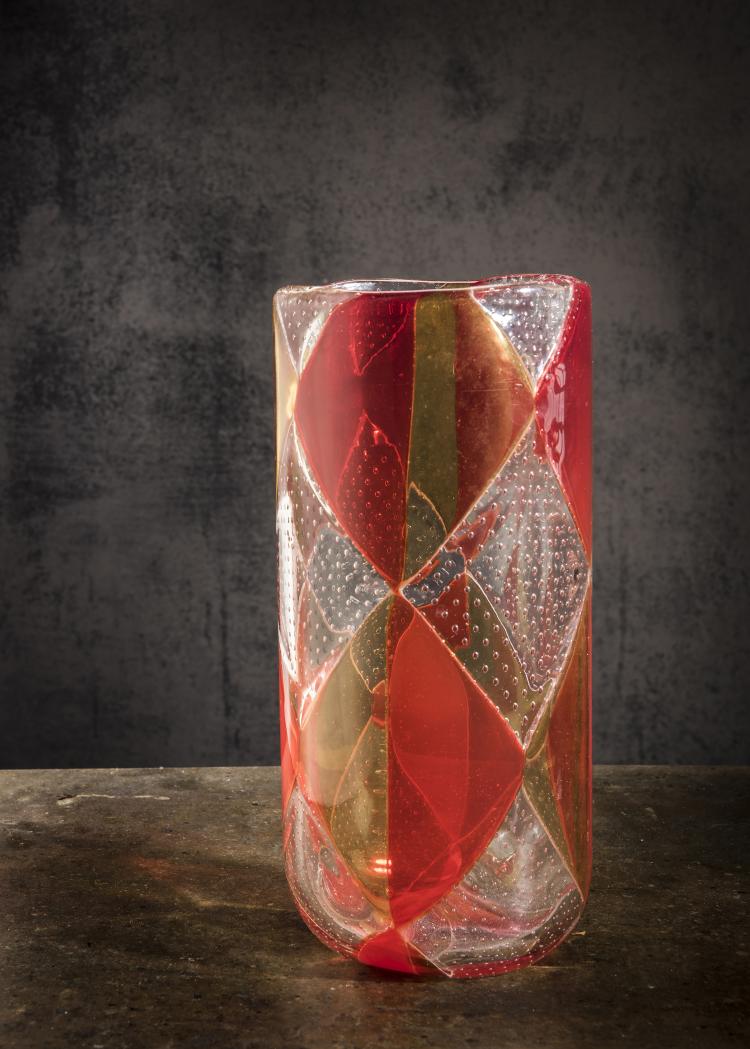 Bild 6 zu Objekt, 'Intarsio' vase, 1961-63, Barovier & Toso, Murano, 146D 796