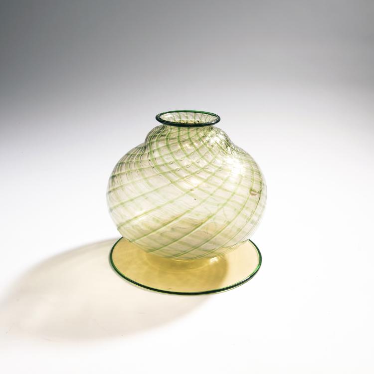 Bild 1 zu Objekt, 'Filigrana' vase, c. 1927, Cappellin, M.V.M., Murano, 146D 700