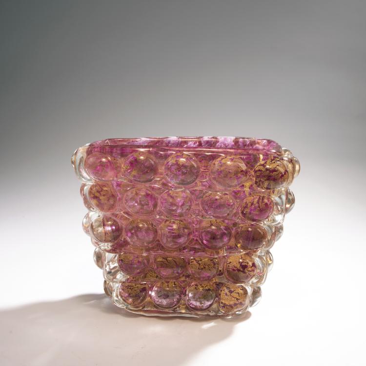 Bild 1 zu Objekt, 'Lenti' vase, 1940, Barovier & Toso, Murano, 146D 778
