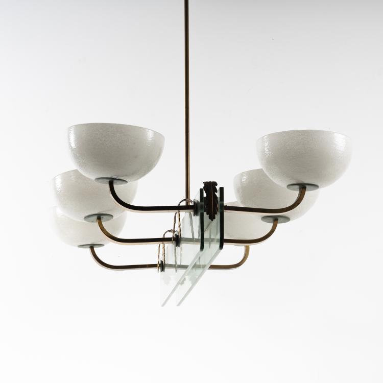 Bild 1 zu Objekt, Deckenleuchte, 1940er Jahre, Italien, 146B 151