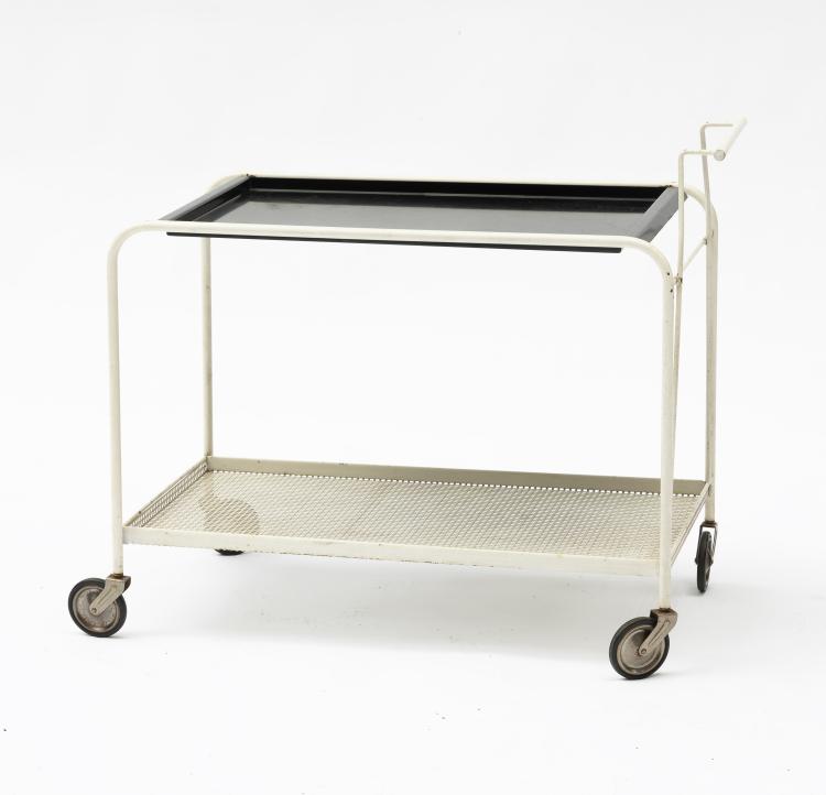 Hauptbild zu Objekt, Serving trolley, c. 1955, Frankreich, 146C 539