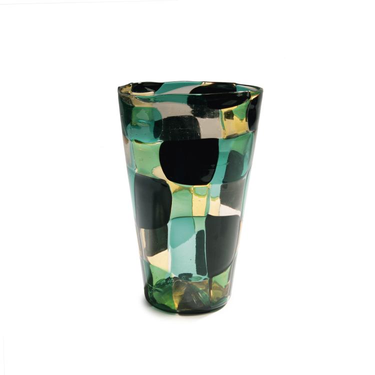 Hauptbild zu Objekt, 'Pezzato' vase, c. 1951, Venini & C., Murano, 146D 748