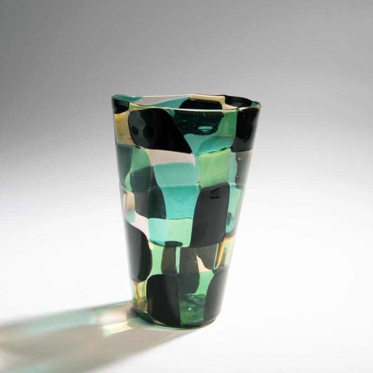 Bild 1 zu Objekt, 'Pezzato' vase, c. 1951, Venini & C., Murano, 146D 748