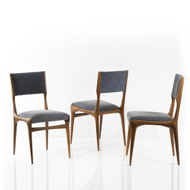 Hauptbild zu Objekt, Drei St&uuml;hle '671', 1957, Cassina, Mailand, 146B 211